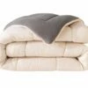 Couette 140x200 Beige Double Face 400 G/m2