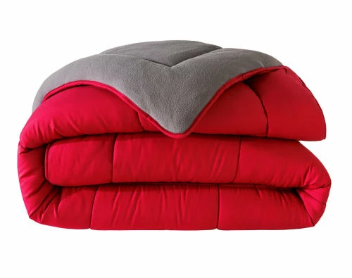 Couette 140x200 Rouge Double Face 400 G/m2 1 Couette 140x200 Rouge Double Face 400 G/m2