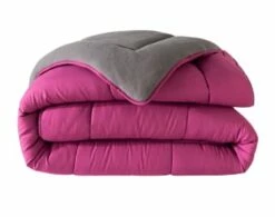 Couette 140x200 Marron Double Face 400 G/m2 -Doublures De Lit Soldes 2024 couette 140x200 violette double face 400 g m2 hebe