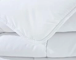Couette 200x200 Blanche En Polyester 400g G/m² -Doublures De Lit Soldes 2024 couette 200x200 blanche en polyester 400g g m2 2