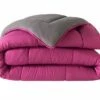 Couette 200x200 Violette Double Face 400 G/m2