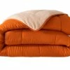 Couette 240x220 Orange Double Face 400 G/m2