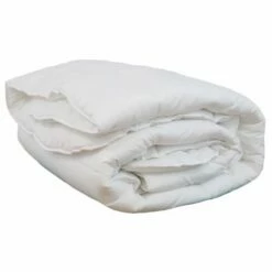 Couette Blanche 550gr Hiver En Polyester Blanc 220x240 Cm