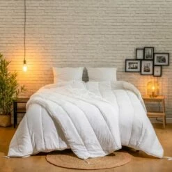 Couette Chaleur Réglable 240x260cm SPÉCIAL COUPLES -Doublures De Lit Soldes 2024 couette chaleur reglable 240x260cm special couples 3