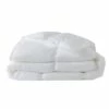 Couette En 100% Percale De Coton Blanc 280 X 240