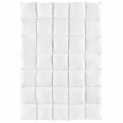 Couette En Coton Ciré Blanc 200x135cm -Doublures De Lit Soldes 2024 couette en coton cire blanc 200x135cm 2