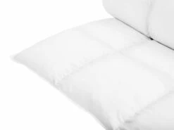 Couette En Coton Ciré Blanc 220x155cm -Doublures De Lit Soldes 2024 couette en coton cire blanc 220x155cm 3