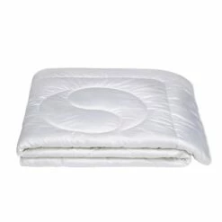 Couette En Soie Tempéré Blanc 140x200 Cm