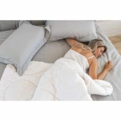 Couette HIVER 600g/m² - Enveloppe Coton Bio - 140 X 200 11 Couette HIVER 600g/m² - Enveloppe Coton Bio - 140 X 200 -Doublures De Lit Soldes 2024 couette hiver 600g m2 enveloppe coton bio 140 x 200 5