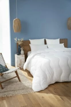 Couette Légère 200 X 200 Cm Polyester Feran Ice® Blanc -Doublures De Lit Soldes 2024 couette legere 200 x 200 cm polyester feran ice blanc 1