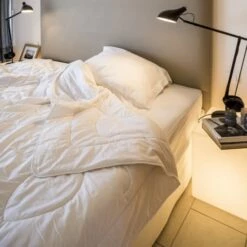 Couette Légère Ete Naturel En Laine Léger Blanc 200x200 Cm -Doublures De Lit Soldes 2024 couette legere ete naturel en laine leger blanc 200x200 cm 2