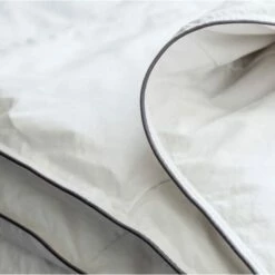 Couette Luxe En Plume 4 Saisons Blanc 280x260 Cm -Doublures De Lit Soldes 2024 couette luxe en plume 4 saisons blanc 280x260 cm 2