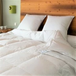 Couette Naturelle 2 En 1 Gonflante En Duvet Et Coton Bio 240x220 Cm -Doublures De Lit Soldes 2024 couette naturelle 2 en 1 gonflante en duvet et coton bio 240x220 cm 2