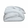 Couette Naturelle CHAUDE 40% Duvet 140x200 Cm