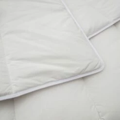Couette TEMPÉRÉE Extra-Douce - Coton Bio 140x200 Cm -Doublures De Lit Soldes 2024 couette temperee extra douce coton bio 140x200 cm 3