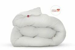 Couette Très Chaude 140 X 200 Cm Polyester Blanc