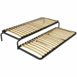 Duo Gigogne Lot De 2 Sommiers 20 Lattes 90x190