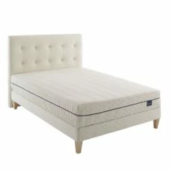 Ensemble Matelas Et Sommier Ressorts Et Latex Naturel 160 X 200 26cm