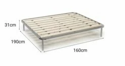 Filet Sanitaire En Fer Et Sapin Cm 160x190h31 -Doublures De Lit Soldes 2024 filet sanitaire en fer et sapin cm 160x190h31 2