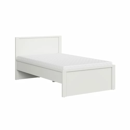 Lit 120x200 Tête De Lit Haut Blanc 1 Lit 120x200 Tête De Lit Haut Blanc