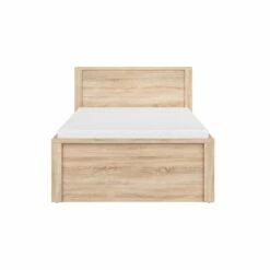 Lit 120x200 Tête De Lit Haut Naturel -Doublures De Lit Soldes 2024 lit 120x200 tete de lit haut naturel 1