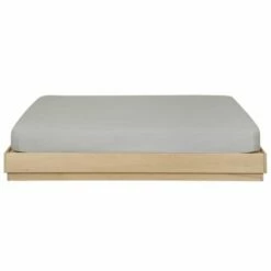 Lit 140x190 Cm Bois Massif -Doublures De Lit Soldes 2024 lit 140x190 cm bois massif 3