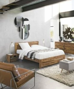 Lit 140x190 En Sheesham Massif -Doublures De Lit Soldes 2024 lit 140x190 en sheesham massif 1000 16 14 130066 8