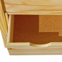 Lit 140x200cm Multi-rangement Bois Massif -Doublures De Lit Soldes 2024 lit 140x200cm multi rangement bois massif 5