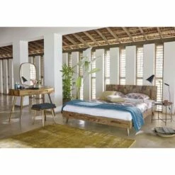 Lit 160x200 En Bois De Sheesham Massif -Doublures De Lit Soldes 2024 lit 160x200 en bois de sheesham massif 1000 13 35 155835 14