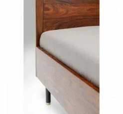 Lit 160x200 En Sheesham Massif -Doublures De Lit Soldes 2024 lit 160x200 en sheesham massif 3