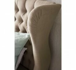 Lit 160x200 En Tissu Beige -Doublures De Lit Soldes 2024 lit 160x200 en tissu beige 2