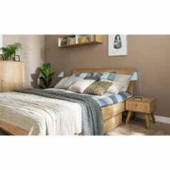 VOX Lit 160x200cm Naturel -Doublures De Lit Soldes 2024 lit 160x200cm naturel 1