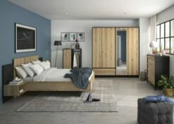 Lit 180x200 Chevet Noir Naturel 9 Lit 180x200 Chevet Noir Naturel -Doublures De Lit Soldes 2024 lit 180x200 chevet noir naturel 3