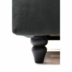 Lit 180x200 En Velours Gris -Doublures De Lit Soldes 2024 lit 180x200 en velours gris 4