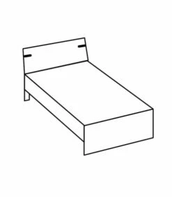 Lit 90x200 Avec Lot De 2 Tiroirs - L96 Cm - Bois Clair -Doublures De Lit Soldes 2024 lit 90x200 avec lot de 2 tiroirs l96 cm bois clair 2