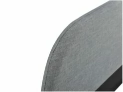 Lit Avec Sommier à Lattes En Tissu Gris Foncé, 140 X 190 Cm -Doublures De Lit Soldes 2024 lit avec sommier a lattes en tissu gris fonce 140 x 190 cm 4