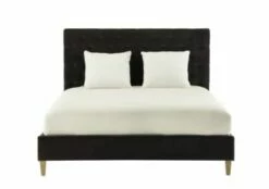 Lit Capitonné En Velours Avec Sommiers à Lattes Gris 140x190 -Doublures De Lit Soldes 2024 lit capitonne en velours avec sommiers a lattes gris 140x190 chesterfield 1000 5 28 199534 1