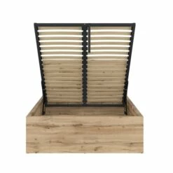 Lit Coffre 120x200 Sommier Inclus Naturel -Doublures De Lit Soldes 2024 lit coffre 120x200 sommier inclus naturel 1