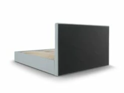 Lit Coffre Avec Tête De Lit 180x200 Cm En Tissu Structuré Bleu Clair 10 Lit Coffre Avec Tête De Lit 180x200 Cm En Tissu Structuré Bleu Clair -Doublures De Lit Soldes 2024 lit coffre avec tete de lit 180x200 cm en tissu structure bleu clair 4