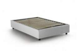 Lit Coffre Cm 120x190 En Tissu Blanc -Doublures De Lit Soldes 2024 lit coffre cm 120x190 en tissu blanc 3