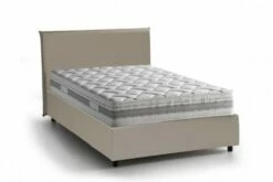 Lit Coffre Cm 140x200 En éco-cuir Marron -Doublures De Lit Soldes 2024 lit coffre cm 140x200 en eco cuir marron 2