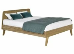 Lit Double 160x200 Cm En Chêne