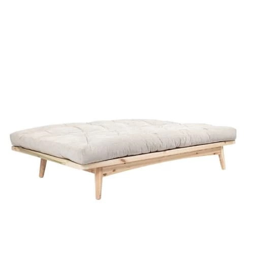 Lit En Bois 180x200cm 4 Lit En Bois 180x200cm – Image 4