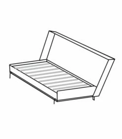 Lit Escamotable Horizontal 1 Place - 90x200 - Blanc -Doublures De Lit Soldes 2024 lit escamotable horizontal 1 place 90x200 blanc 2