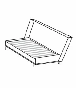 Lit Escamotable Horizontal 120x200 - L212 Cm - Blanc -Doublures De Lit Soldes 2024 lit escamotable horizontal 120x200 l212 cm blanc 4