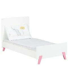 Lit évolutif 140x70 - Little Big Bed En Bois Blanc -Doublures De Lit Soldes 2024 lit evolutif 140x70 little big bed en bois blanc 2
