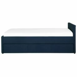 Lit Gigogne En Tissu Bleu 80x200 -Doublures De Lit Soldes 2024 lit gigogne en tissu bleu 80x200 4