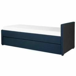 Lit Gigogne En Tissu Bleu 80x200 -Doublures De Lit Soldes 2024 lit gigogne en tissu bleu 80x200 6