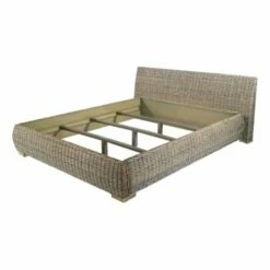 Lit King Size En Kubu 160 X 200 Cm -Doublures De Lit Soldes 2024 lit king size en kubu 160 x 200 cm 3