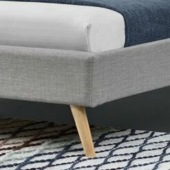 Lit Scandinave Gris-140 X 190 (cm) -Doublures De Lit Soldes 2024 lit scandinave gris 140 x 190 cm 4